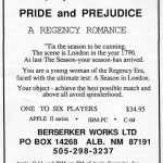 An advert for Pride and Prejudice.