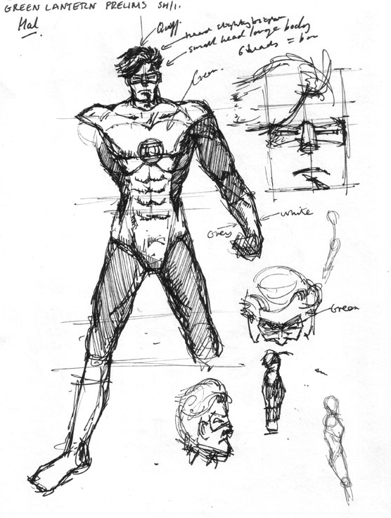 Green Lantern by Ivan Reis, in Jul-Kha T's Con sketches & commissions Comic  Art Gallery Room