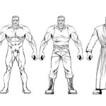 Marv Model Sheet