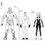 Sin City Characters Size Comparison