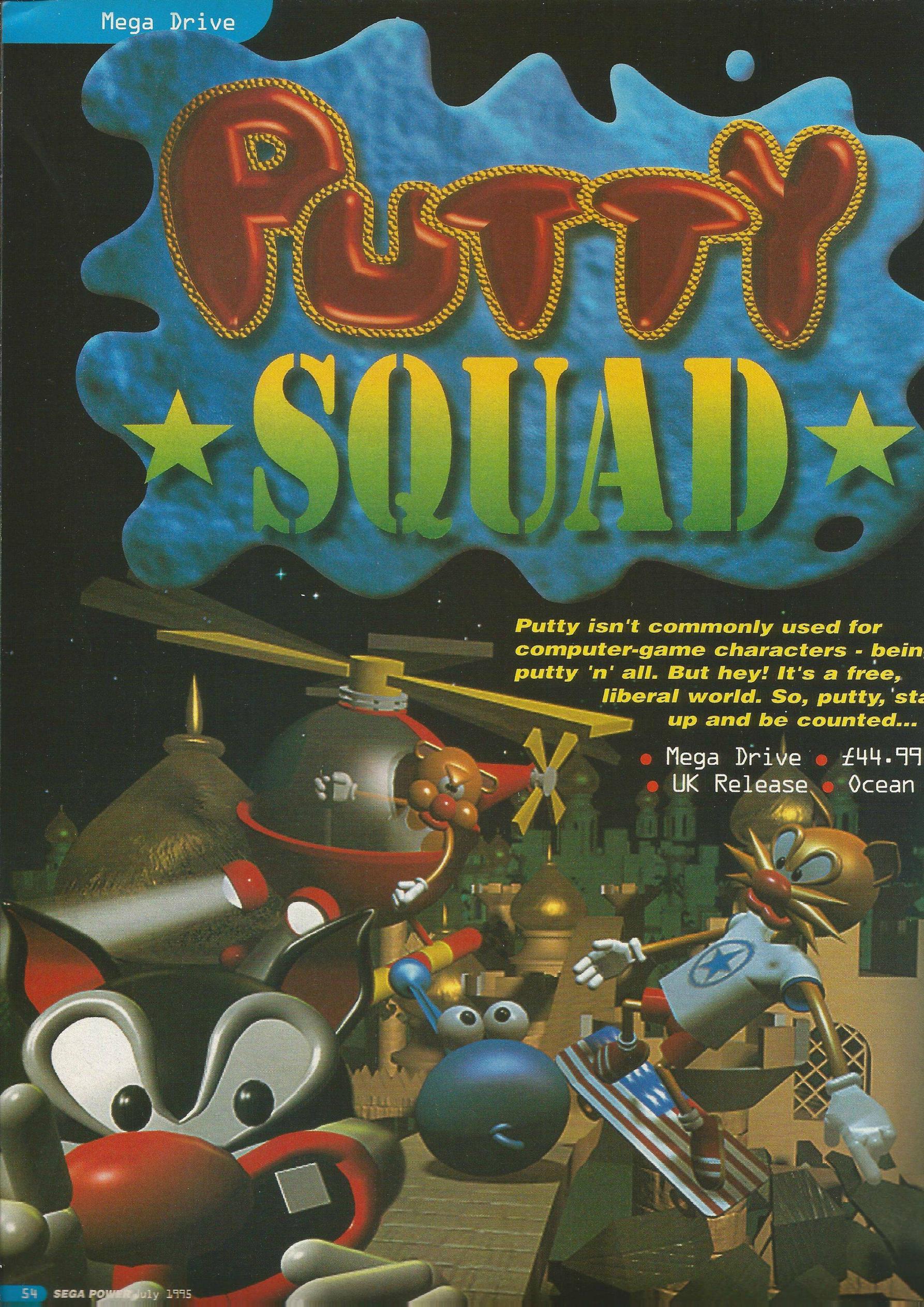putty squad glitches