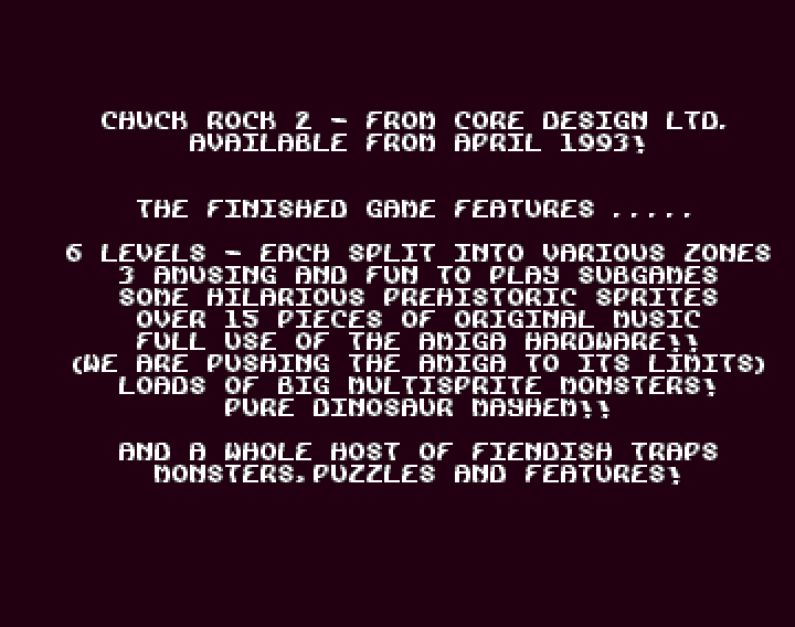 Jogo Chuck Rock II - Master System - Sebo dos Games - 10 anos!