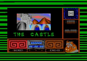 Beauty and the Beast - Commodore 64 - Level 3 - The Castle - Loading