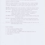 instructions